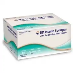 Bd Syringes 1Cc Insulin 6Mm